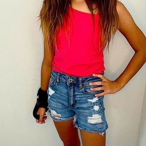 Medium blue American Eagle shorts